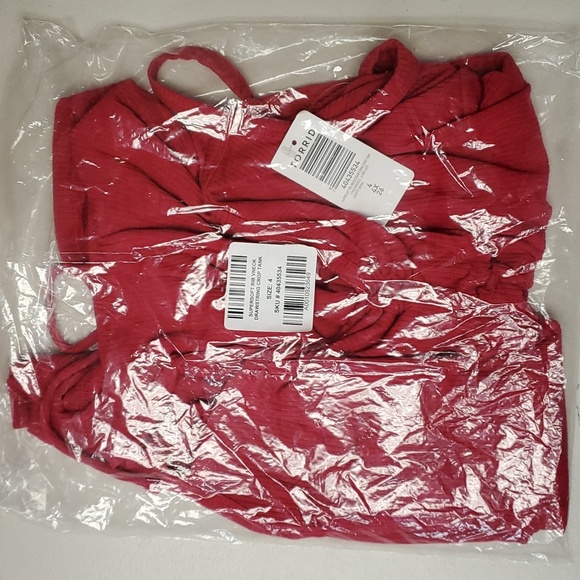 ❤️NWT VINTAGE TORRID CAMI - SEXY DRAWSTRING SUPER SOFT - CROP TANK - PLUS SIZE - Picture 5 of 12